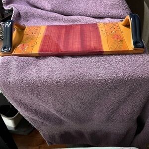 Ambiance Collection Romance Cheese Tray Red & Cream